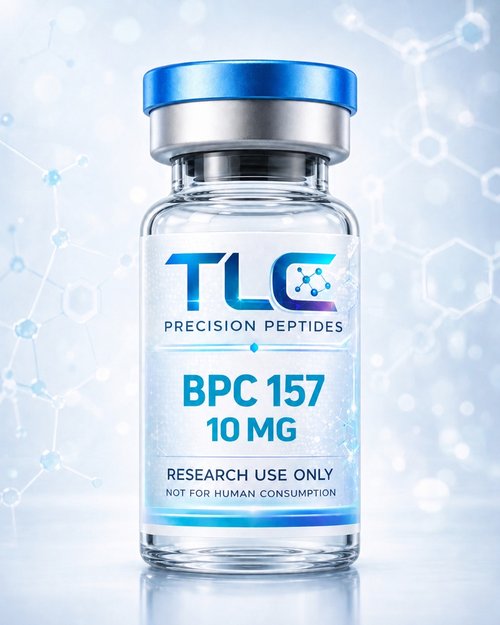BPC-157 10mg lyophilized research peptide vial, Trusted Lyophilized Concepts